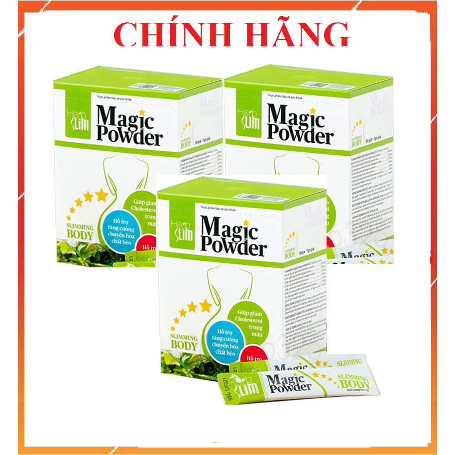 Bột cần tây hồng sâm Herbslim Magic Powder, giảm cân an toàn, giảm mỡ bụng hiệu quả hàng Chính Hãng