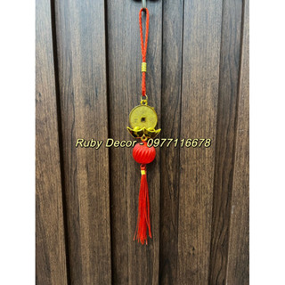 Liễng treo trang trí tết ,01 dây liễng đỏ trang trí loại mới - MT01