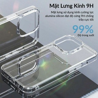 Ốp lưng Likgus Trong Suốt Không Ố Màu dành cho iPhone 15 Pro 14 13 pro max 12 pro max 11 pro max Xs Max X Xr 7 8 PLus
