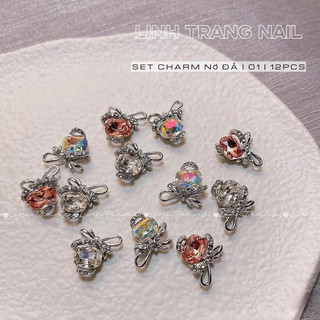 Chamr đá nơ nail, đá khối nail