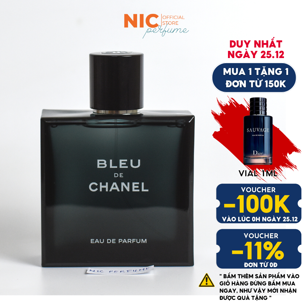 10ml Bleu De Cha.nel EDP | Nước hoa nam chính hãng