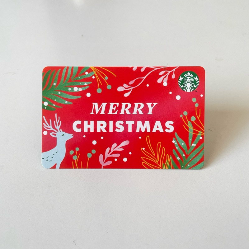 3810 THẺ STARBUCKS GIẤY VN MERRY CHRISTMAS HƯƠU (thẻ đã sử dụng, dùng để sưu tầm)