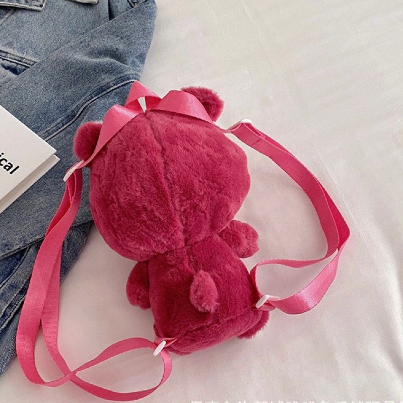 Khẩu trang thùng 100 cái gấu dâu -3d-5d