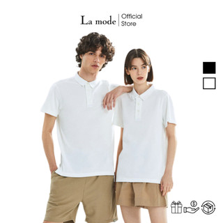 Áo Polo Thun Trơn Cá Sấu Chất Vải Cotton 35/65 Dày Basic Unisex Nam Nữ Cao Cấp Thoáng Mát Form Đẹp - La mode