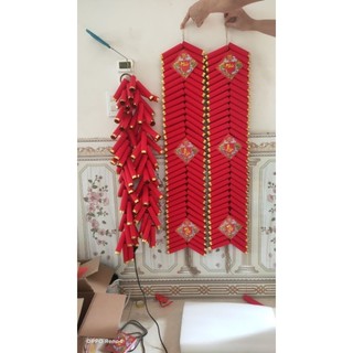 Dây pháo giấy trang trí tết