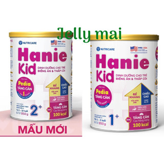 Sữa Hanie Kid 🍁Số 1- Số 2 (mẫu mới)🍁 Sữa Dành Cho Trẻ Biếng Ăn 850g