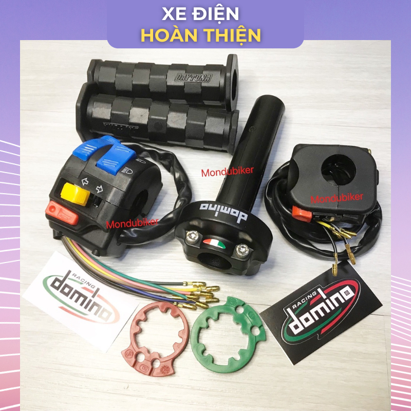 Combo Cùm FZ Trái Phải + Cùm Tăng Tốc domino + Bao Tay Daytona gắn mọi loại xe Máy,xe điện
