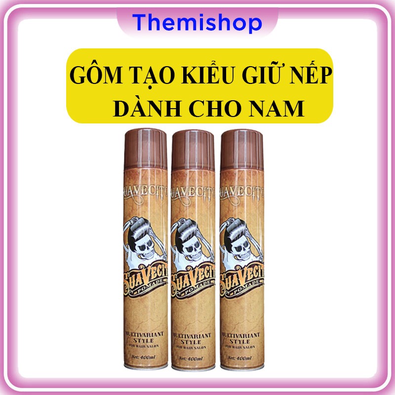 Gôm xịt tóc Suavecito 420ml