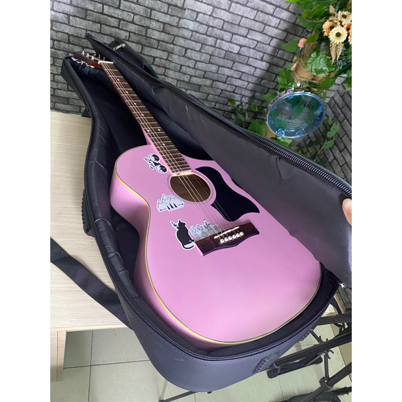 Bao đàn guitar da 5 lớp cao 106cm - Tặng giáo trình guitar