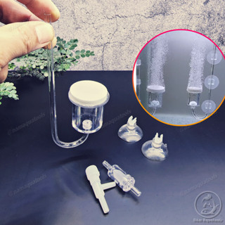 Cốc Sủi Oxy | Đầu Sủi Oxy Acrylic Trong Suốt - Siêu Mịn | Đầu Sủi Tạo Oxy Cho Hồ Cá Cảnh Thuỷ Sinh