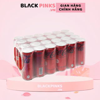Thùng 24 lon nước ngọt Coca Cola Zero lon 320ml