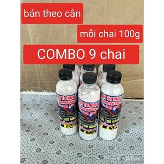 ComBo 9 chai tơ nhện 100g mỗi chai dùng kết dính mồi câu cá