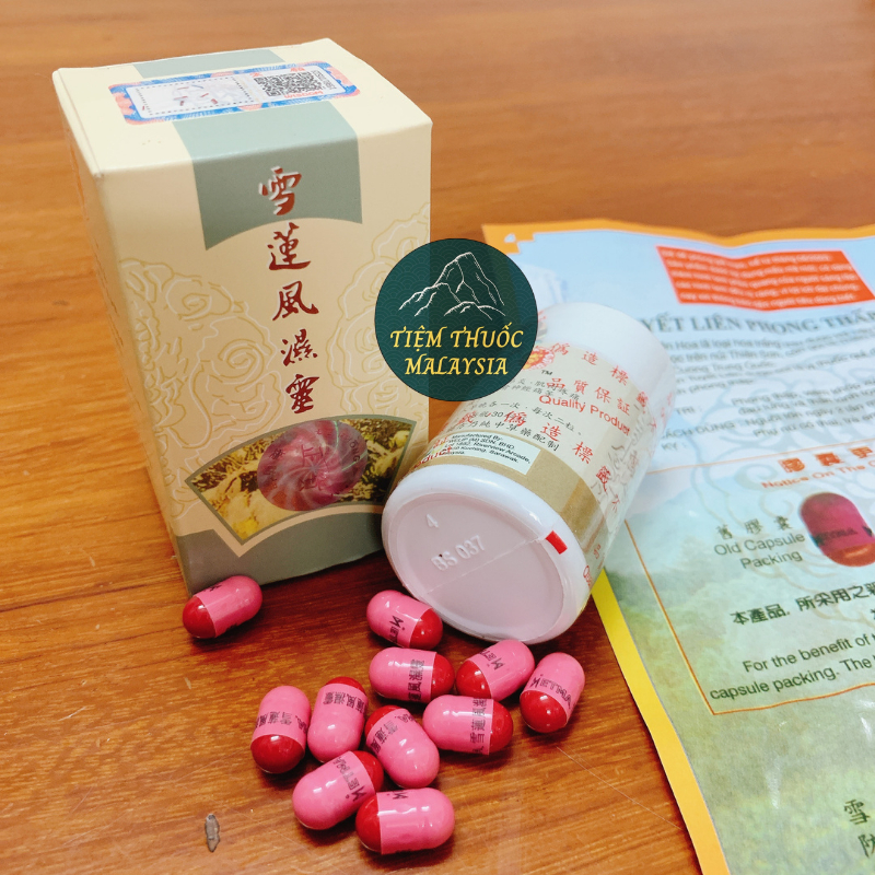 Viên Uống Hỗ Trợ Xương Khớp - Tuyết Liên Phong Thấp Linh Hộp 30 viên