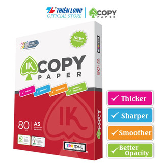 Ream giấy a3 80 gsm ik copy - hàng nhập khẩu indonesia