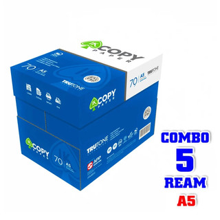 Combo 5 ream giấy a5 70 gsm ik copy - hàng nhập khẩu indonesia