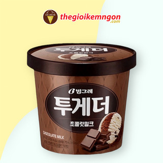 Kem hộp socola sữa Hàn Quốc Binggrae Together Chocolate Milk (710ML)