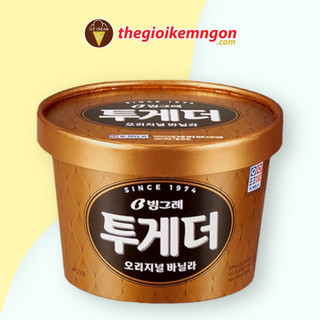 Kem hộp vani Hàn Quốc Binggrae Together Vanilla (900ML)