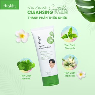 Sữa rửa mặt centella foam cleansing dành cho da dầu mụn, nhạy cảm, da khô