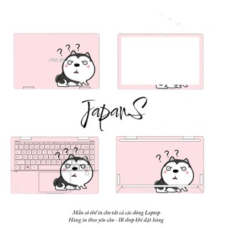 Miếng Dán Skin Laptop Mẫu Chó Dog - Tấm Dán Laptop Dành Cho Mọi Loại Máy Hp/asus/acer/macbook/dell/