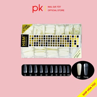 Móng úp thang HSM chuẩn phom, đủ size từ 0-9 tem vàng cao cấp