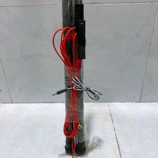 cần vợt cá 2m4 vợt inox khóa đồng