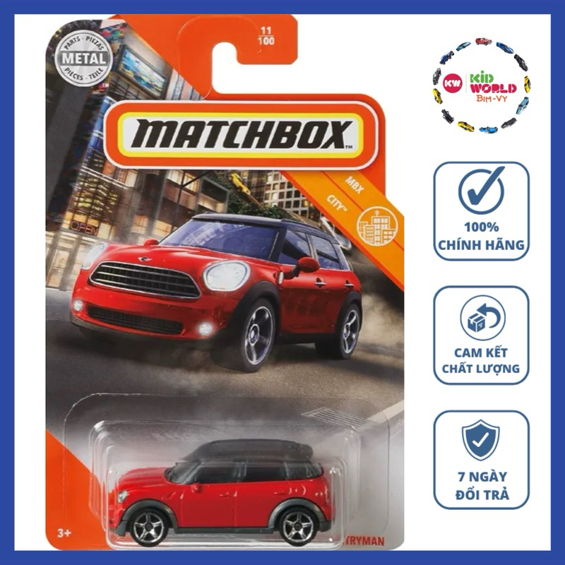 Xe mô hình Matchbox 2011 Mini Countryman GKK97.