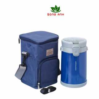 Bộ hộp cơm giữ nhiệt Lock & Lock Easy Carry LHC8039 2L- Hàng chính hãng