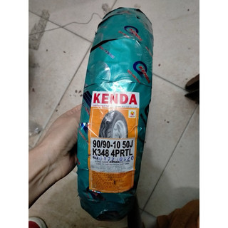VỎ (LỐP) XE MÁY 90/90-10 KHÔNG SĂM KENDA