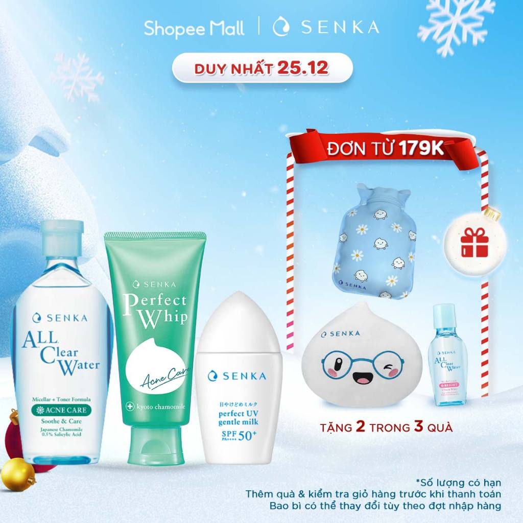 Combo Ngăn Ngừa Mụn Và Bảo Vệ Da ( Tẩy Trang Acne 230ml + Sữa rửa mặt Acne 100g + UV Gentle Milk A 40ml)