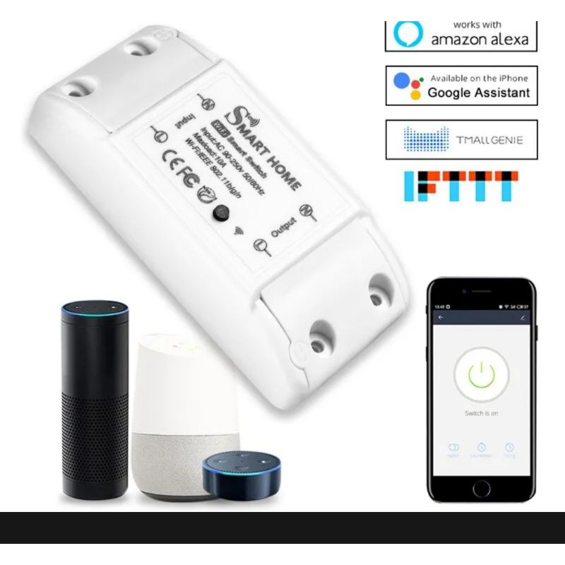 công tắc wifi tuya điều khiển hẹn giờ tắt bật các thiết bị trong gia đình