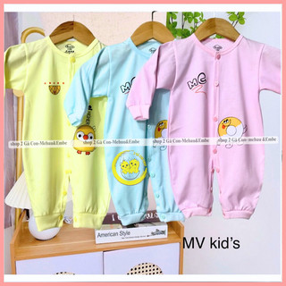 Body cotton liền thân cho bé sơ sinh