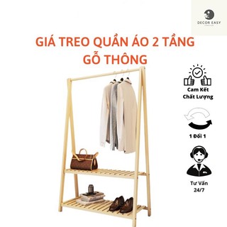 Kệ Giá Treo Quần Áo Trang Trí Phòng Theo Phong Cách Hàn Cực Đẹp Tiện Lợi