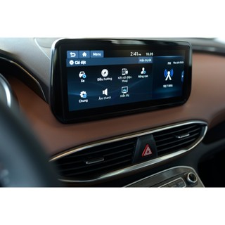 Hyundai santafe 2021-2024 - film ppf dán màn hình cảm ứng chống xước, bảo vệ màn hình tuyệt đối