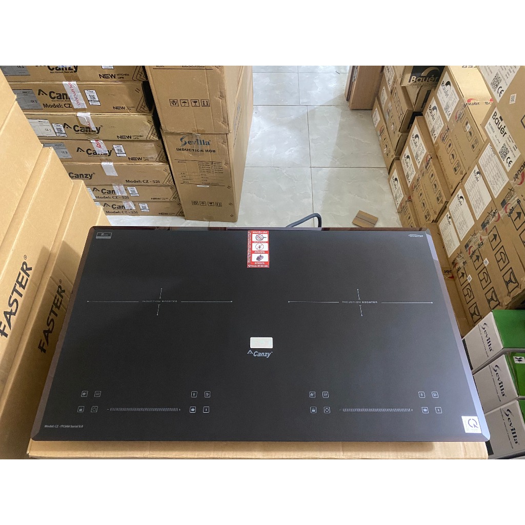 Bếp từ đôi CANZY ITC 666 Seri 8.0 " Tính năng sôi liu riu | Inverter tiết kiệm điện | Bảo hành chính hãng 3 năm