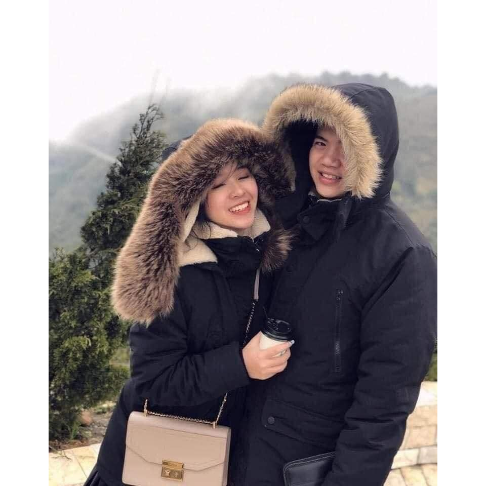 Aó phao parka lót nỉ siêu ấm cho nam size đại hàng od k sẵn
