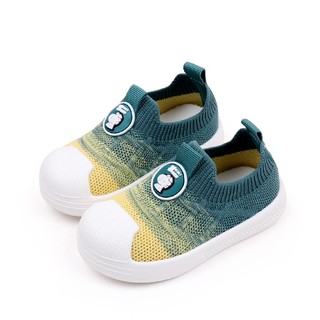 Giày bé trai bé gái cổ chun co giãn, giày thể thao bé gái bé trai vải lưới thời trang mềm nhẹ-Giangkids