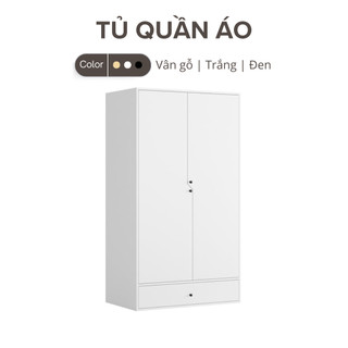 Tủ quần áo hiện đại kích thước 100x59x180cm bằng gỗ công nghiệp yapi-223