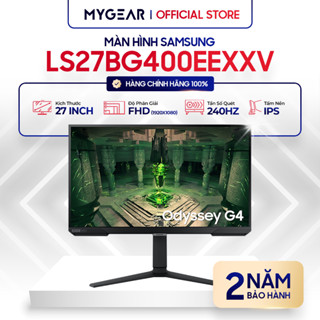 Màn hình Gaming Samsung Odyssey G4 LS27BG400EEXXV 27" FHD IPS 240Hz (HDMI, DP) - Bảo hành chính hãng 24 tháng