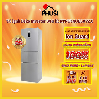 [GIAO HCM] Tủ lạnh Beko RTNT340E50VZX, 340L, Inverter
