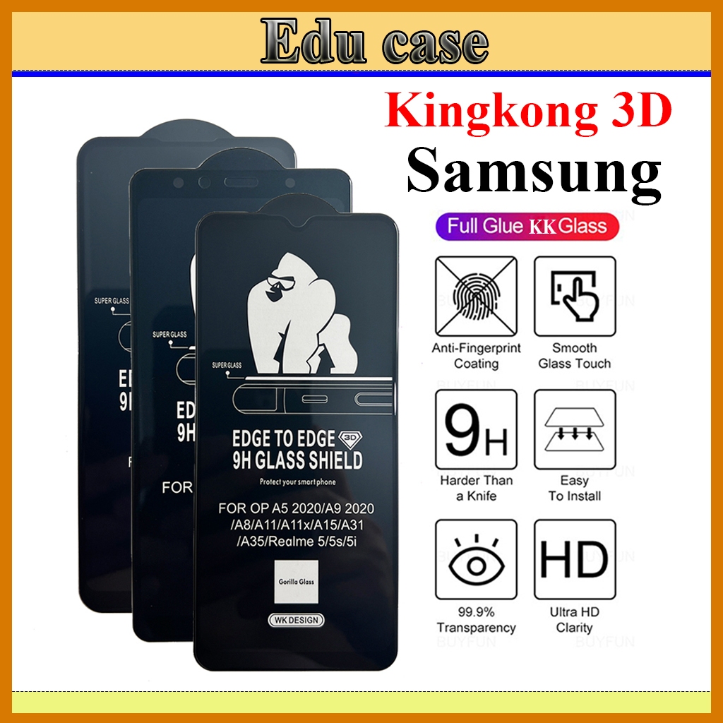 (Loại Tốt) Kính cường lực KingKong Samsung A02/A02s/A04/A04s/A13/A23/A32/A54/A71/A80/M02/M02s/M11/M32/J7 Prime/j7 Pro