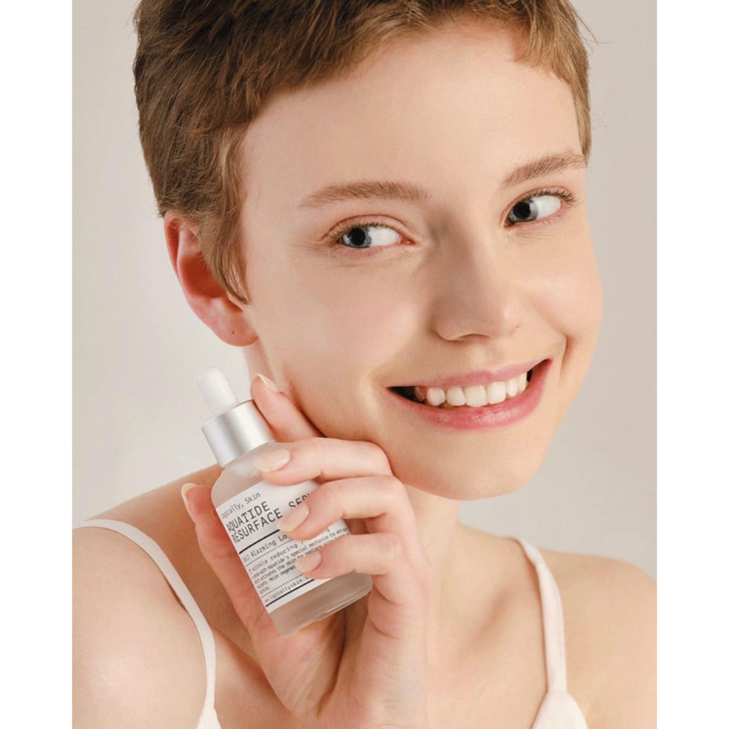 Serum Logically, Skin  Aquatide Resurface - 50ml giúp da căng bóng, chống oxy hóa và cấp nước tuyệt vời