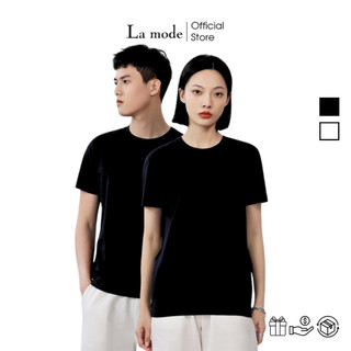 Áo Thun Trơn Basic Unisex Thời Trang Cho Nam Nữ - La mode