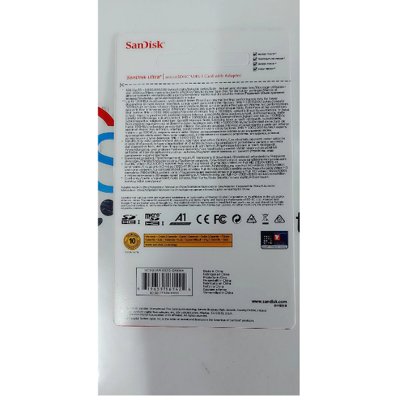 Thẻ nhớ MicroSD 32GB, 64GB, 128GB 100Mb/s Class 10 - Hàng CTY