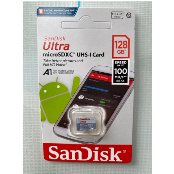 Thẻ nhớ MicroSD 32GB, 64GB, 128GB 100Mb/s Class 10 - Hàng CTY