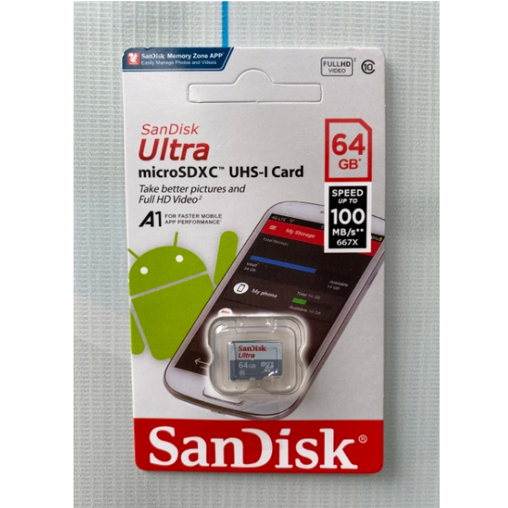 Thẻ nhớ MicroSD 32GB, 64GB, 128GB 100Mb/s Class 10 - Hàng CTY