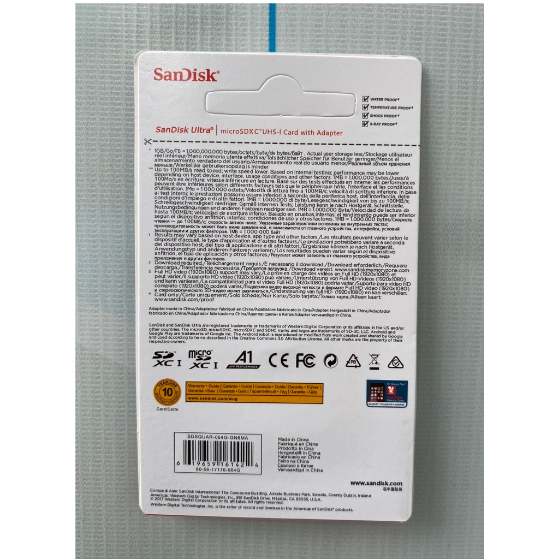 Thẻ nhớ MicroSD 32GB, 64GB, 128GB 100Mb/s Class 10 - Hàng CTY