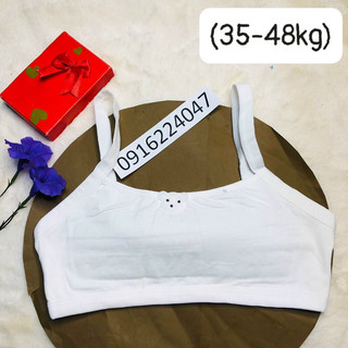 Áo lót học sinh cotton, áo lá bé gái mới lớn