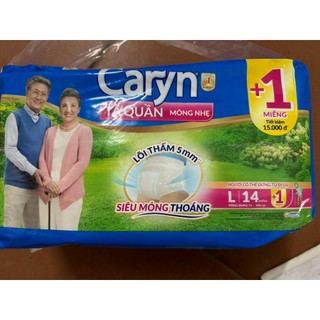 TÃ QUẦN MỎNG NHẸ CARYN XL12. L14. M16