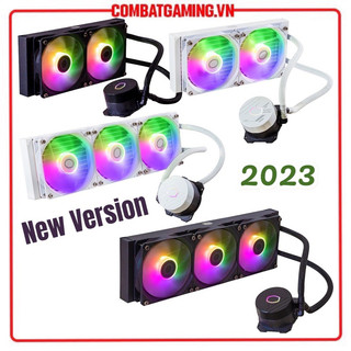 Tản Nhiệt Nước AIO Cooler Master MasterLiquid 240L 360L Core ARGB Black White Version 2023 (LGA115x 1200 1700 AM4 AM5)