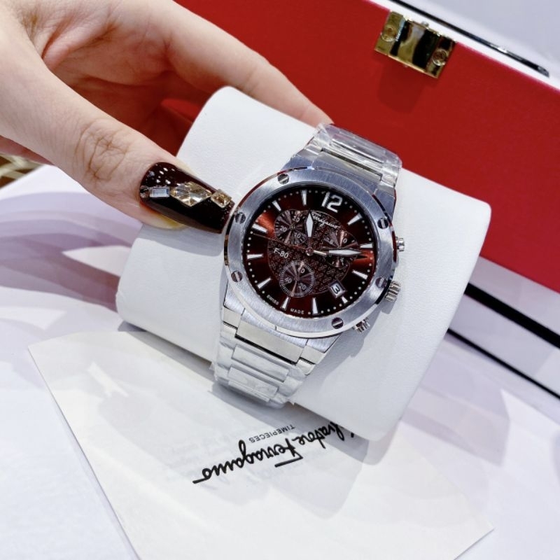 Đồng Hồ Nam Salvatore Ferragamo F80 Classic Chronograph size 44mm
